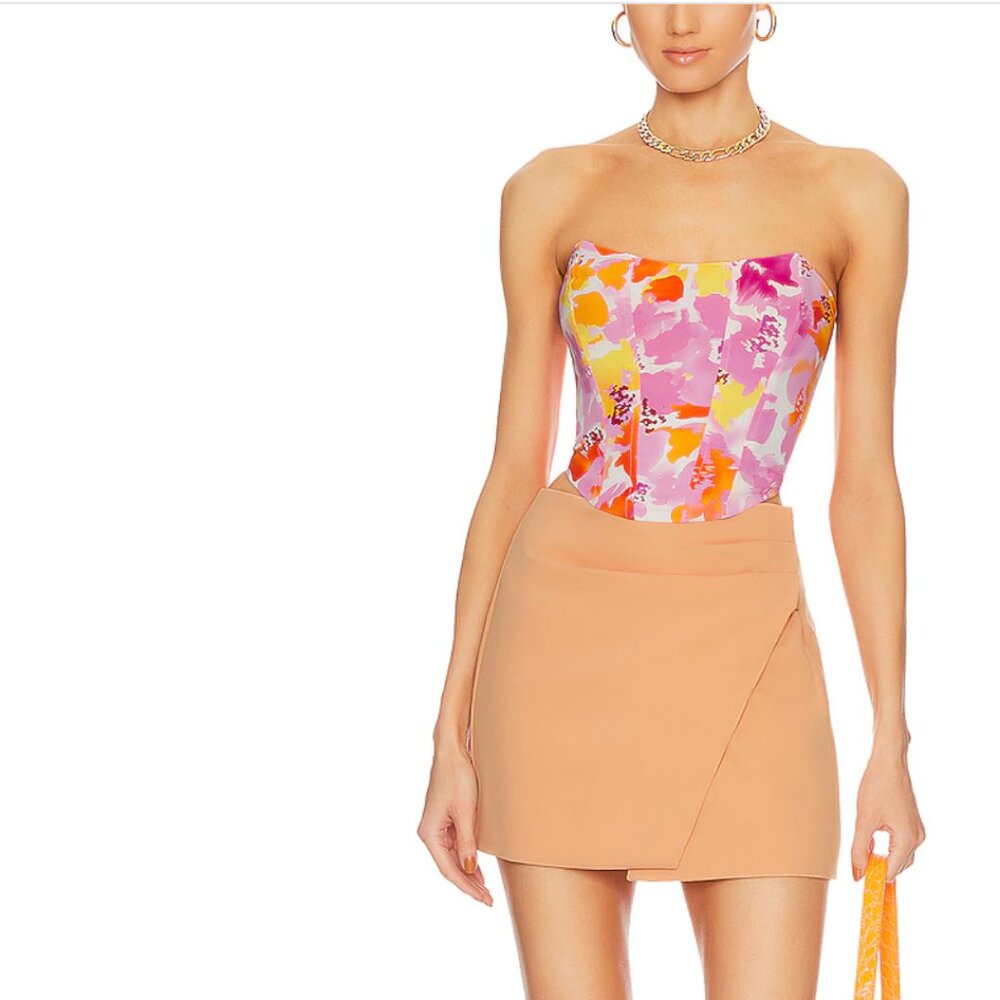 More to Come wrap Mini Skirt